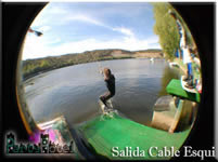 Cable esqui, wake board center, pantano de los angeles de san rafael, segovia, Madrid